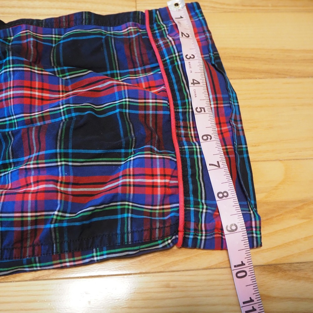 J Crew Long Sleeve Cotton Poplin Pajamas Women's S Black Stewart Tartan‎ Plaid - Picture 15 of 15